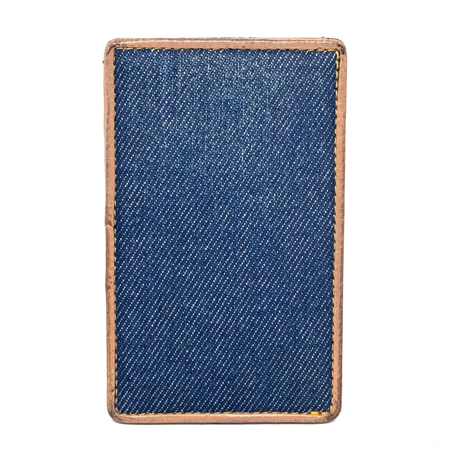 Dior Dior Denim Cardholder Wallet Size ONE SIZE - 1 Thumbnail