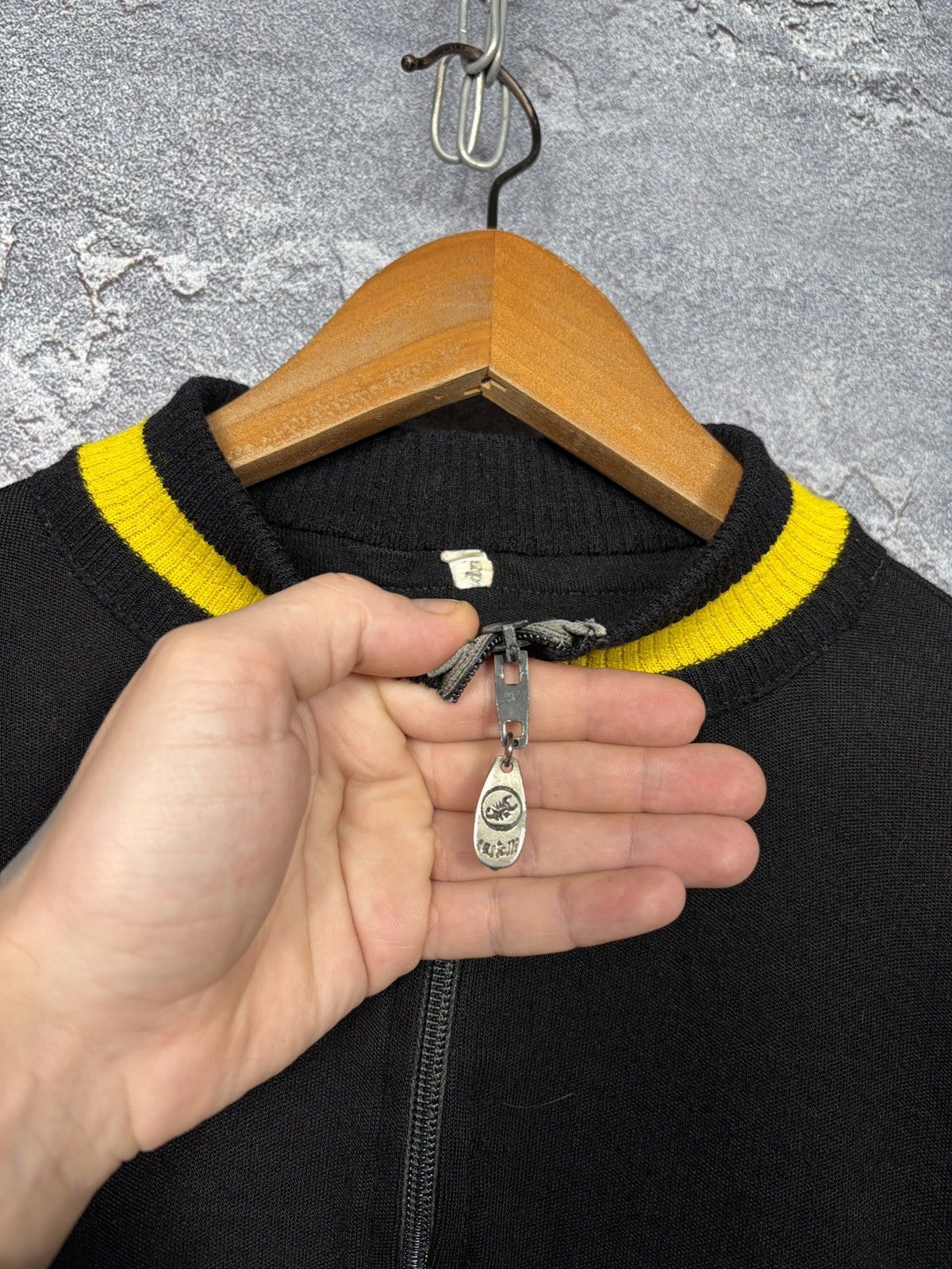 Vintage Rare Vintage Castelli 100% Wool Cycling Jersey Zip Top Size US M / EU 48-50 / 2 - 5 Thumbnail