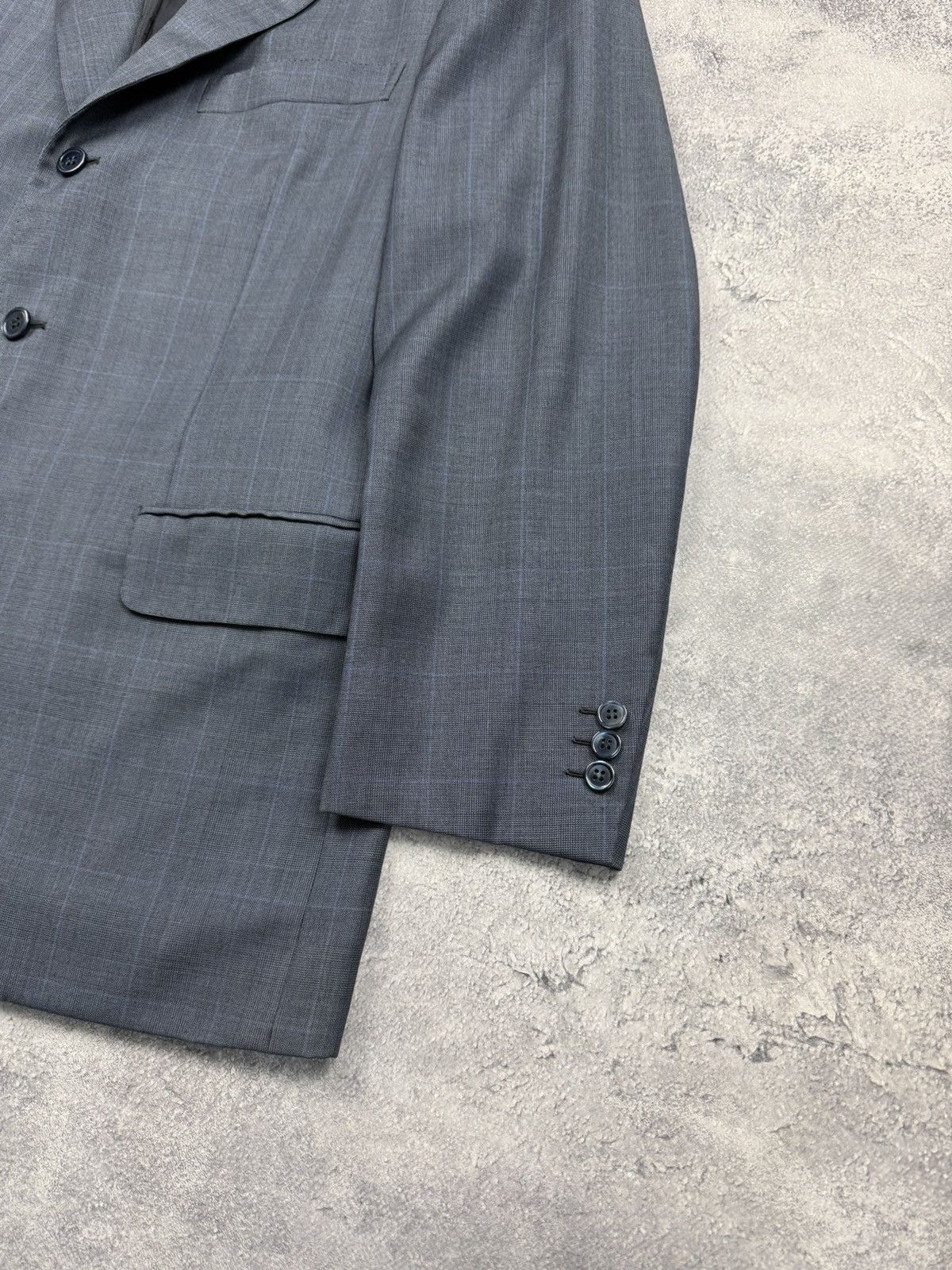 Brioni Vintage Brioni Nomentano Super 150’s Wool Blazer Jacket Size 40R - 7 Thumbnail