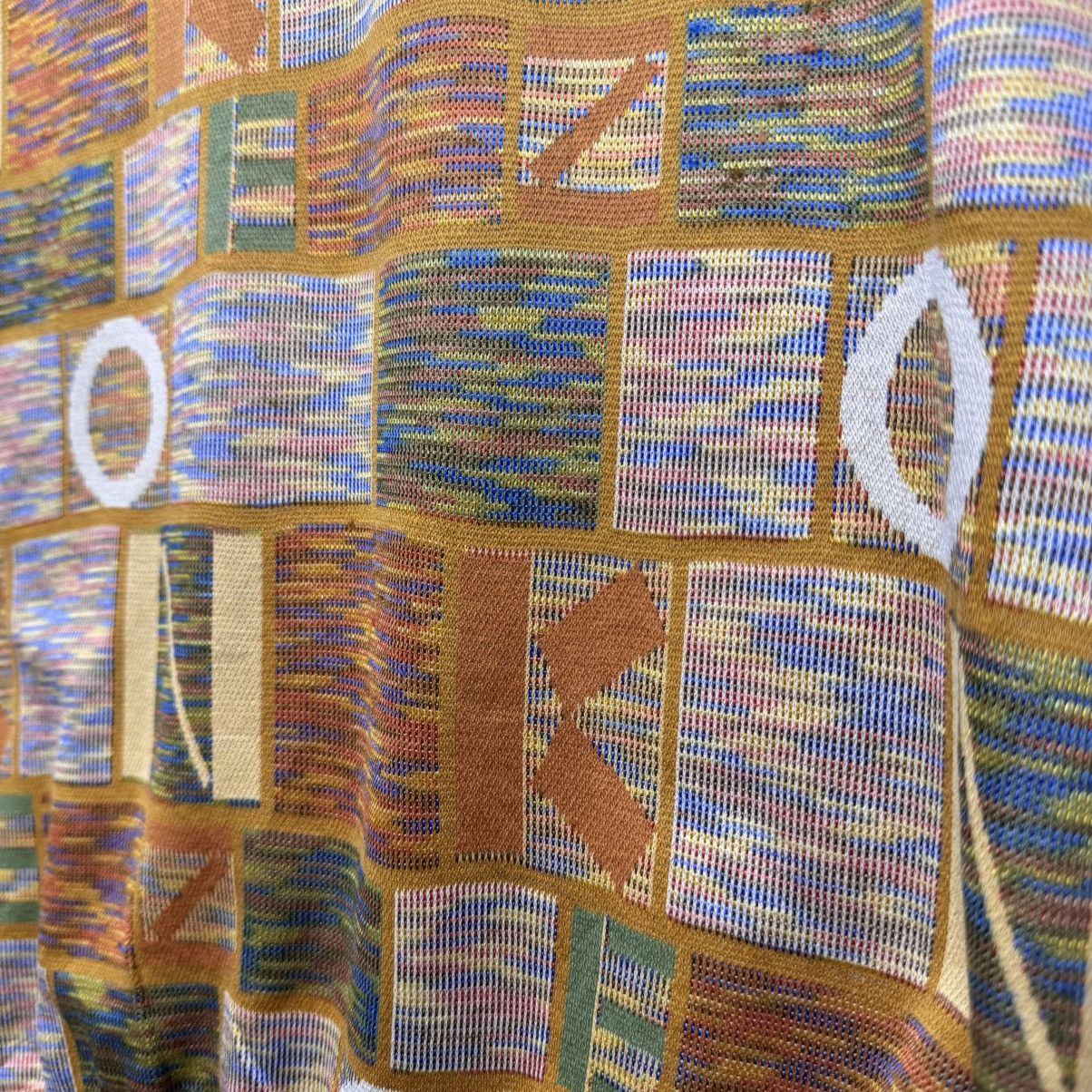 Kenzo Rare Kenzo Paris Embroidered Logo Total Pattern Sweatshirt Size US XL / EU 56 / 4 - 8 Thumbnail