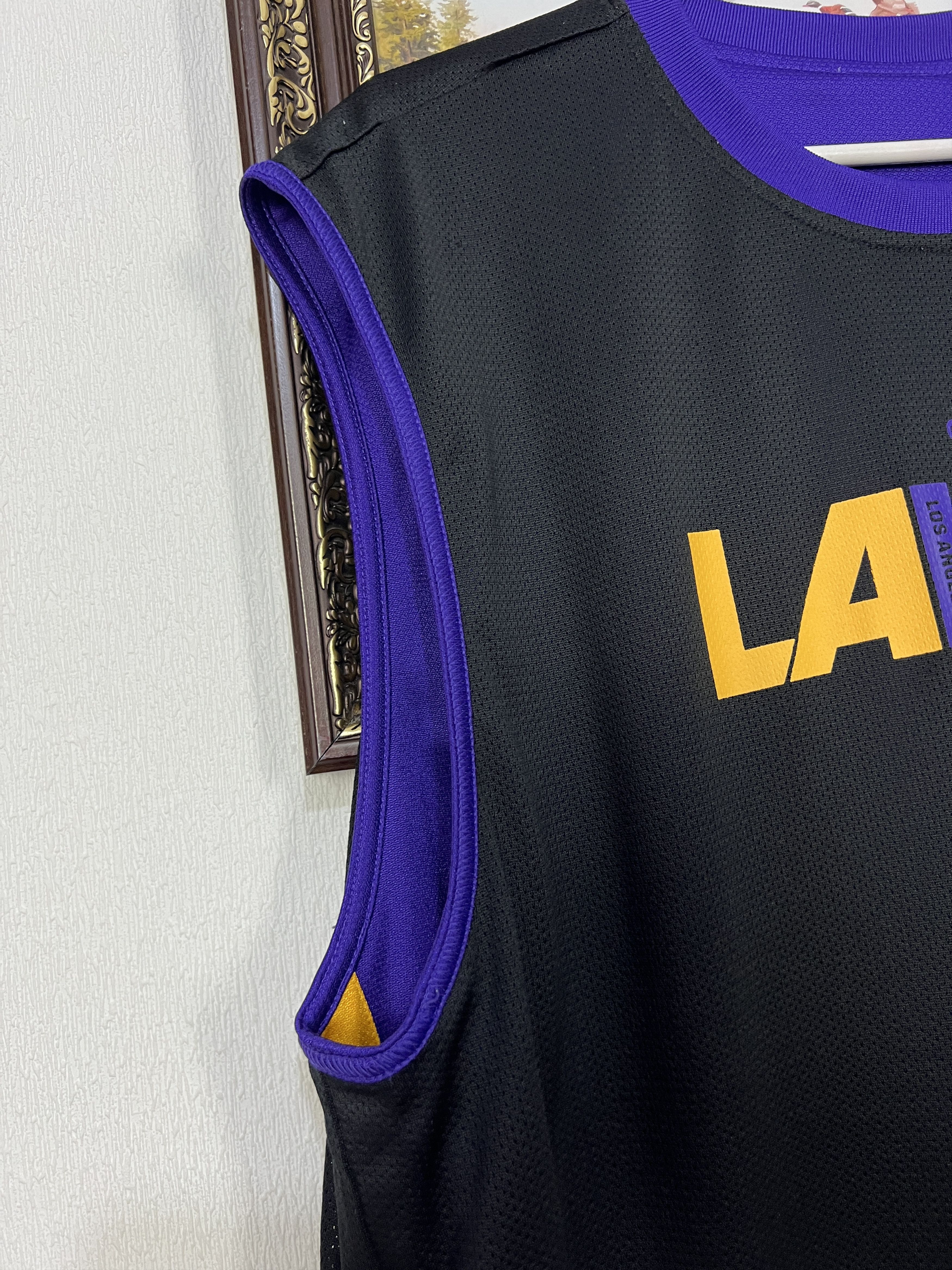Adidas Vintage Adidas Warm Up Los Angeles Lakers Bryant Jersey Size US XXL / EU 58 / 5 - 20 Thumbnail
