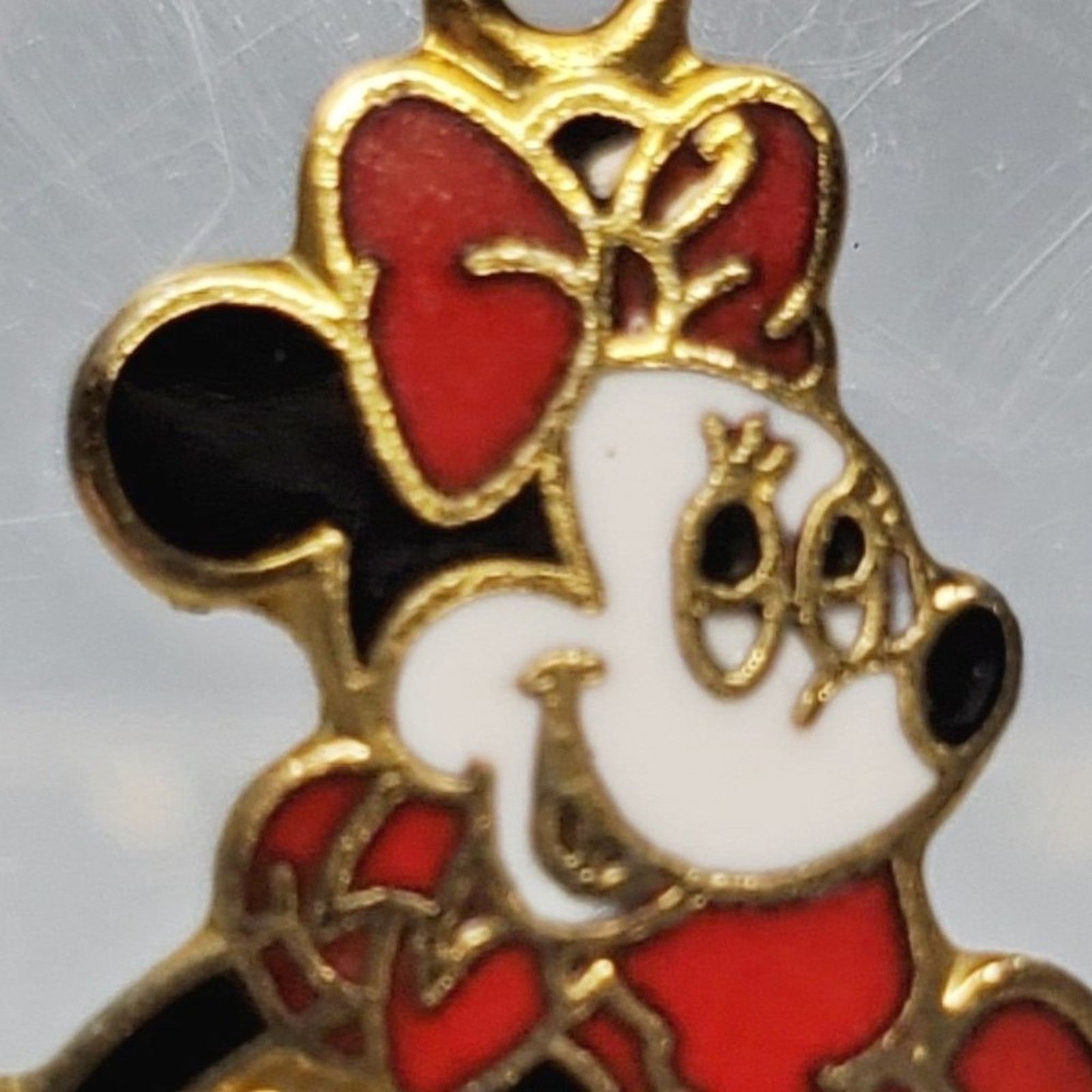 Disney Disney Minnie Mouse Cute Pose Vintage Necklace Size ONE SIZE - 2 Thumbnail