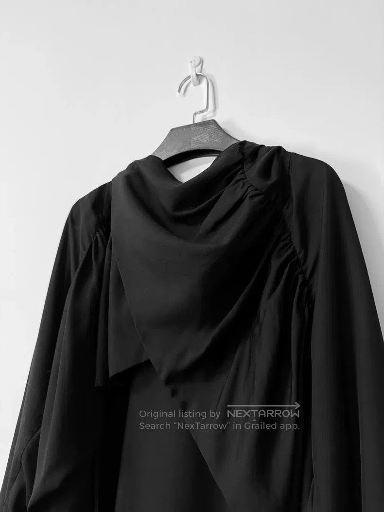 Yohji Yamamoto Yohji Yamamoto Pleated hooded cardigan jacket| Size US M / EU 48-50 / 2 - 3 Thumbnail