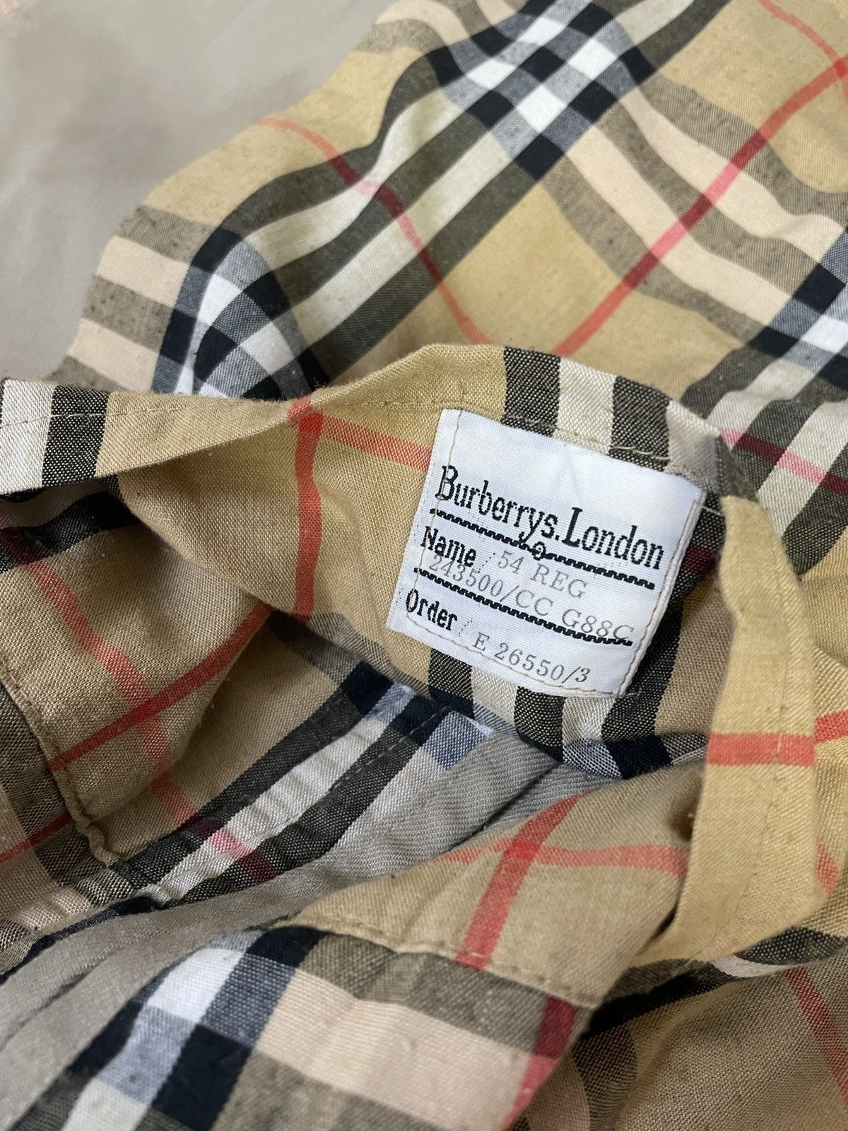 Burberry Burberry Vintage Nova Check Single Breasted Trench Coat L Size US L / EU 52-54 / 3 - 7 Thumbnail