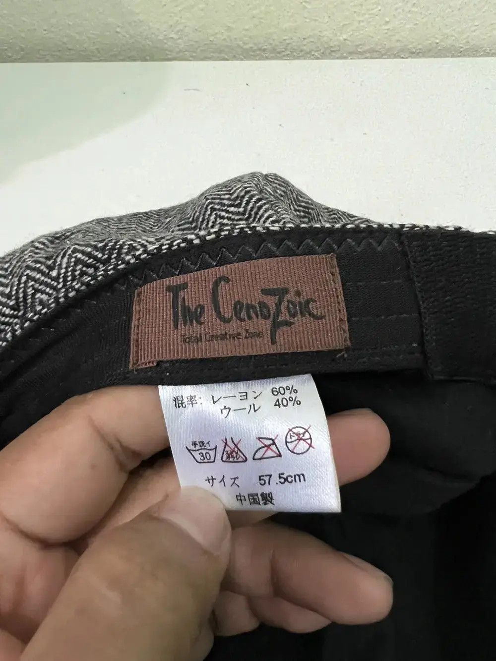 Japanese Brand Japanese Brand The Cenozoic Herringbone Cap Size ONE SIZE - 5 Thumbnail