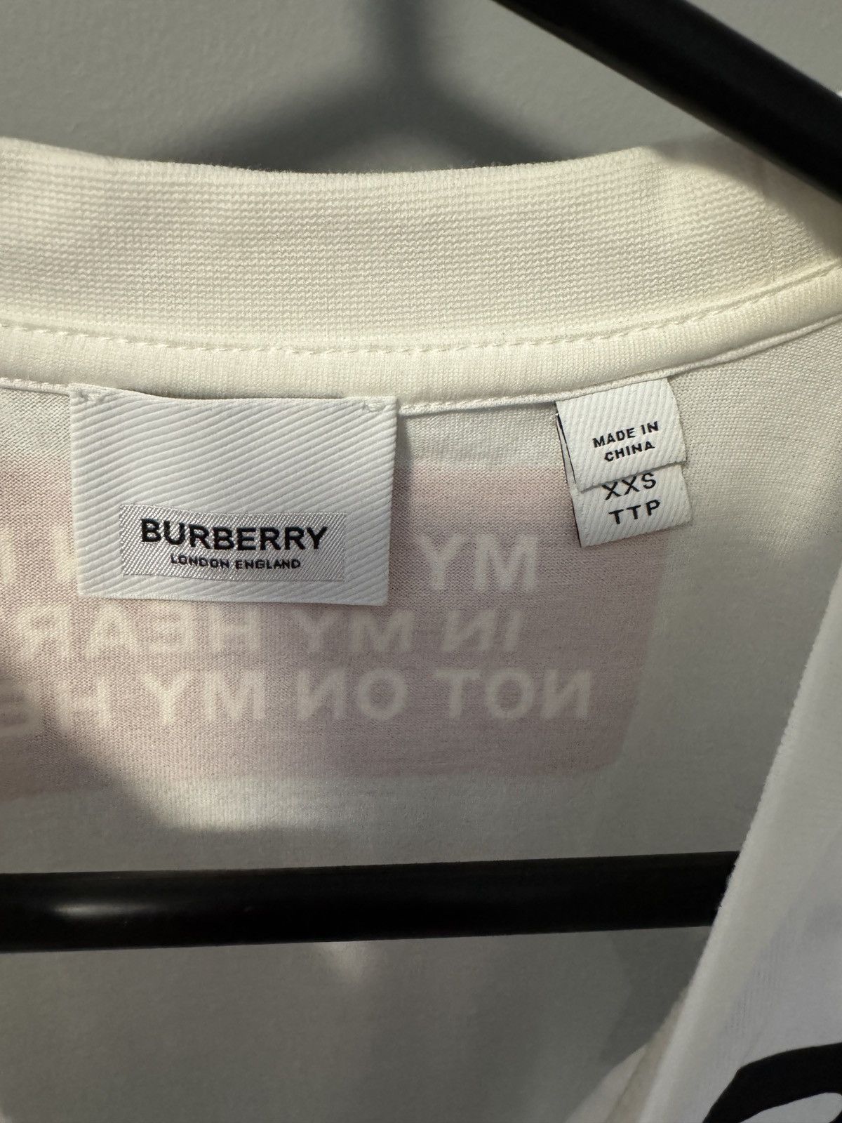 Burberry Burberry Horseferry LTD SW1 authentic tee sz XXS Size US XXS / EU 40 - 4 Thumbnail