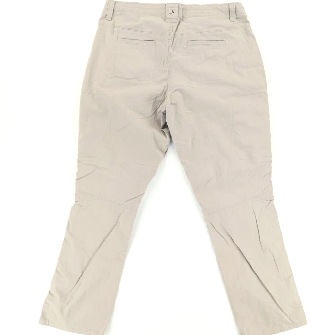 Vintage Kuhl Stretch Legendary Cotton Blend Twill Hiking Pants Tan Women's 12 Size 34" / US 12 / IT 48 - 4 Thumbnail