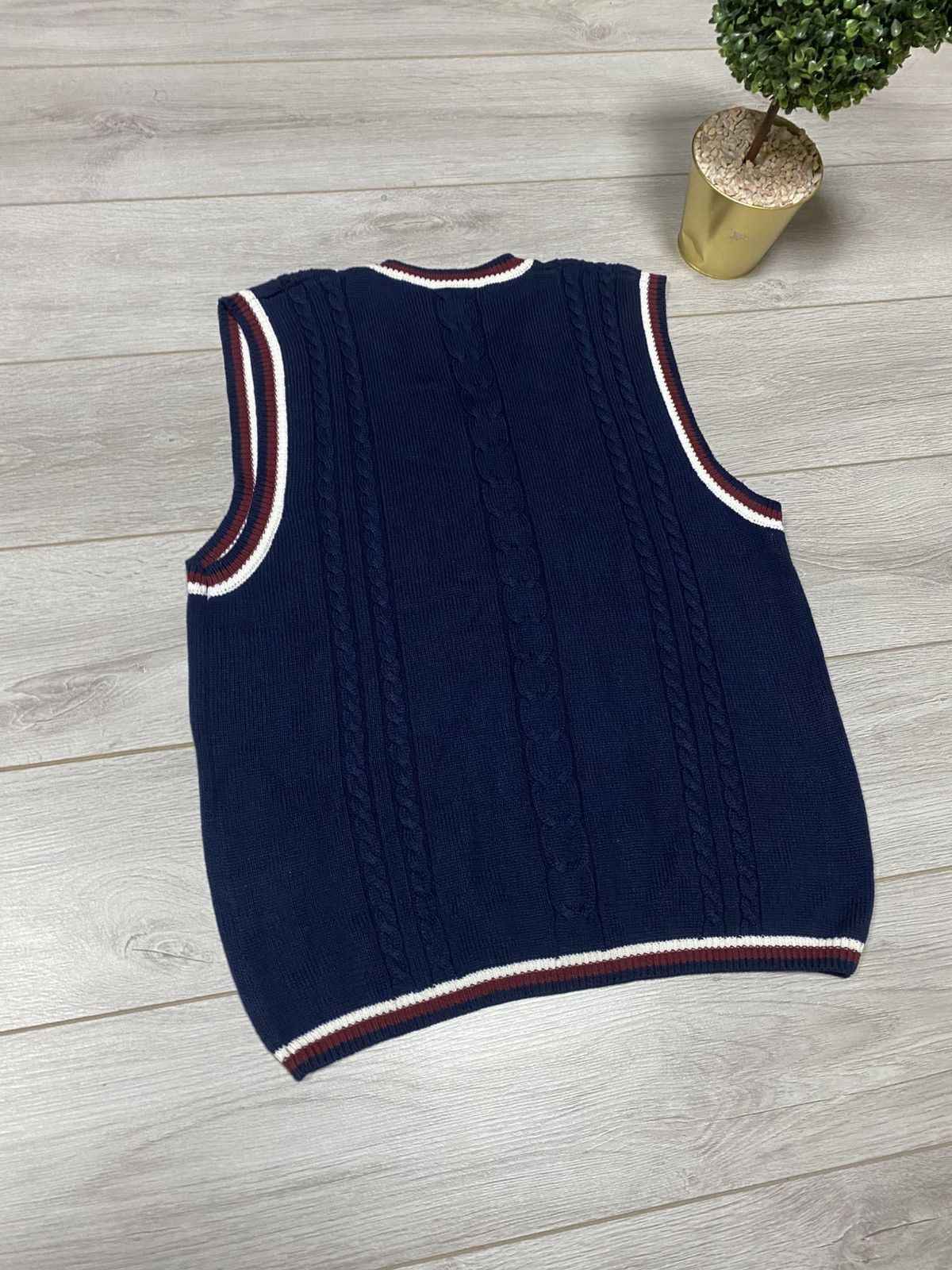 Nike Nike court knitted vest tennis sleeveless Size US L / EU 52-54 / 3 - 8 Thumbnail