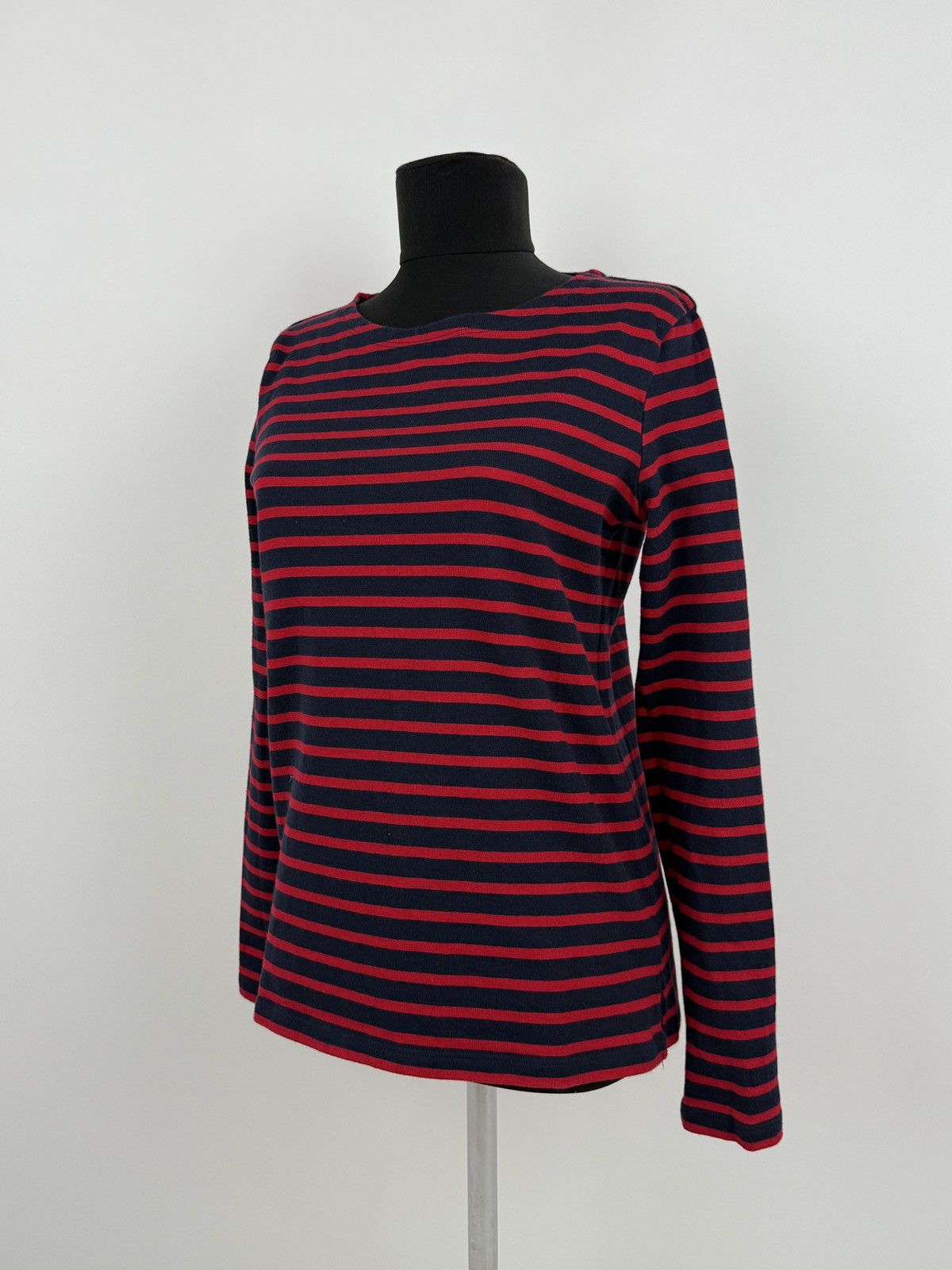 Petit Bateau Petit Bateau Red Navy Stripe Sailor Border Long Sleeve Shirt Size M / US 6-8 / IT 42-44 - 1 Thumbnail