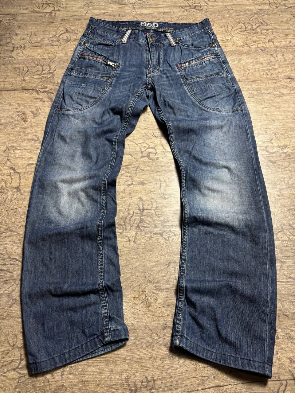 Japanese Brand M.O.D Combat VTG LGB IfSixWasNine vibe! Japan Jeans Size US 31 - 10 Thumbnail
