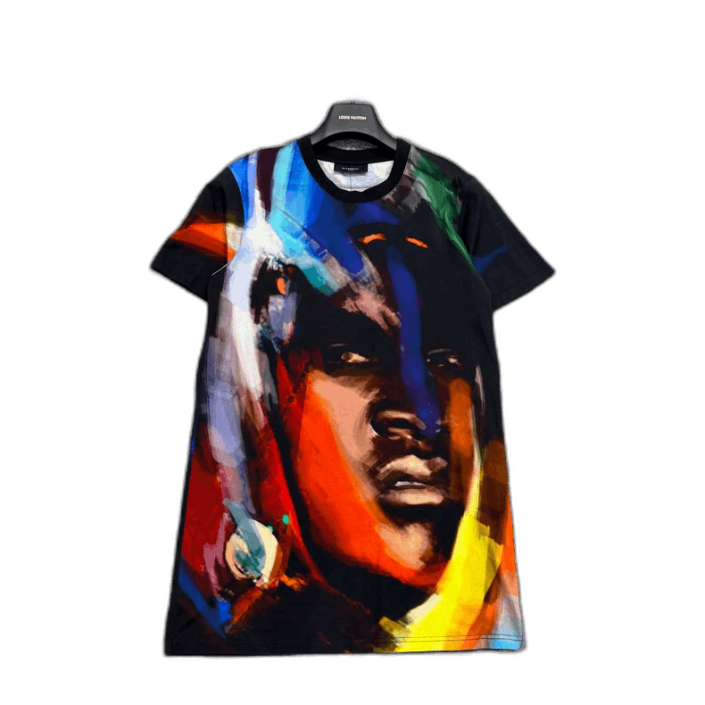 Givenchy Givenchy tie-dye face short sleeve Size US M / EU 48-50 / 2 - 1 Thumbnail