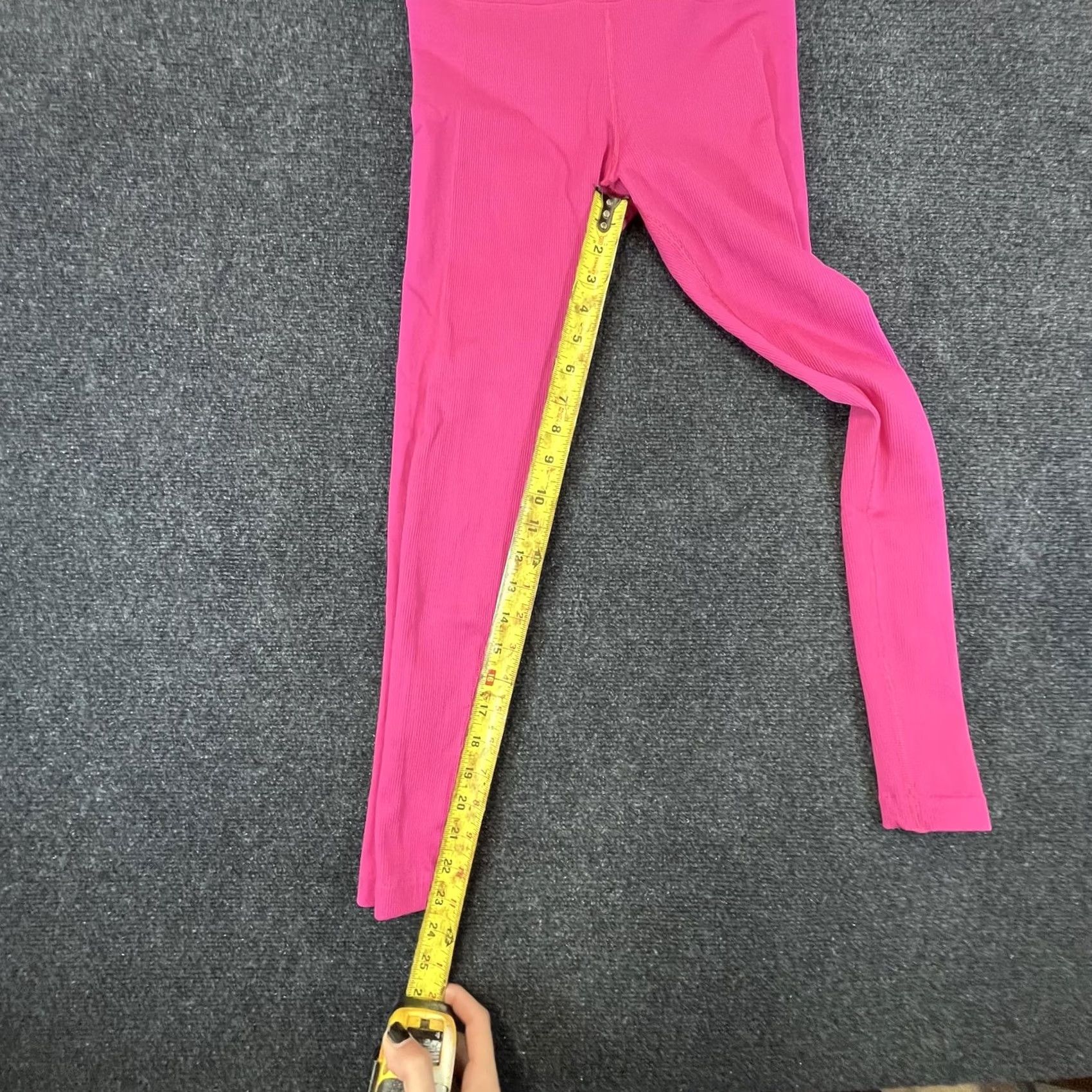 Athleta Athleta Leggings Womens Small Pink High Rise Seamless Yoga Pants Gym Activewear Size 28" / US 6 / IT 42 - 5 Thumbnail