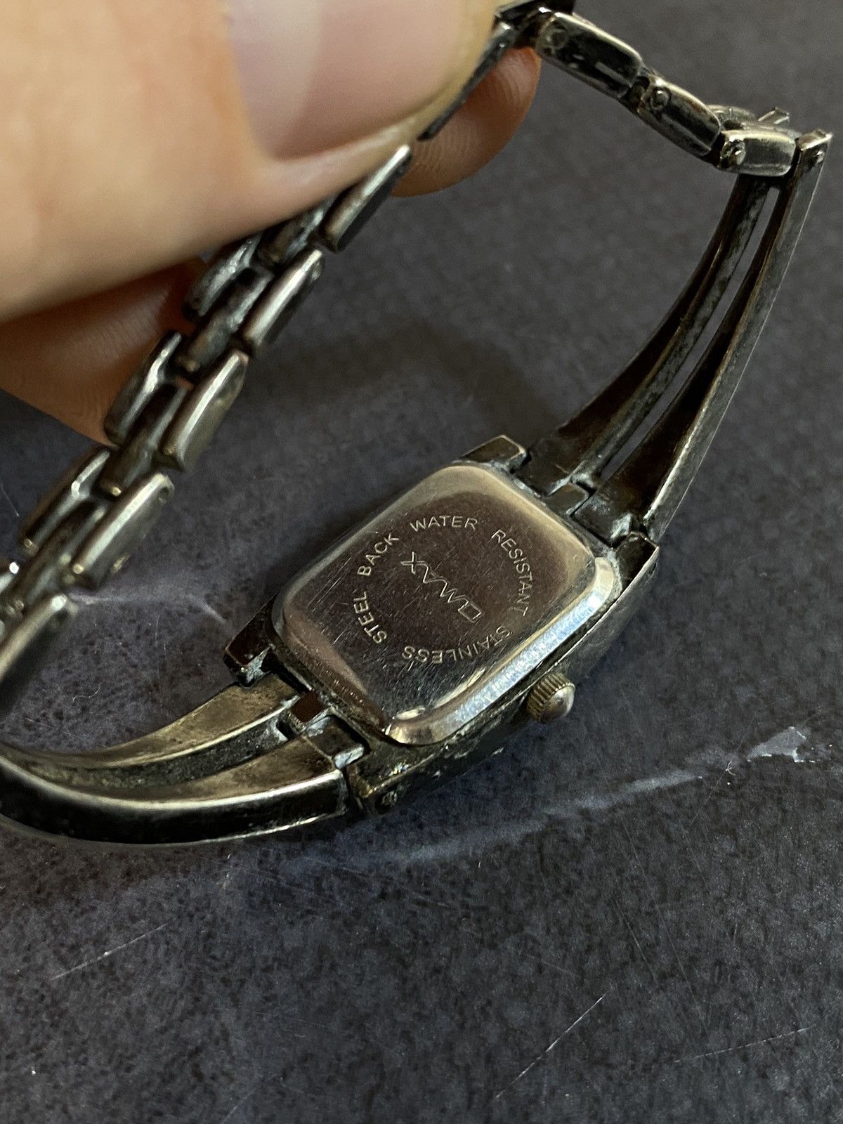 Japanese Brand × Vintage Elegant Metal Bracelet Omax Watch Japanese Brand Size ONE SIZE - 5 Thumbnail