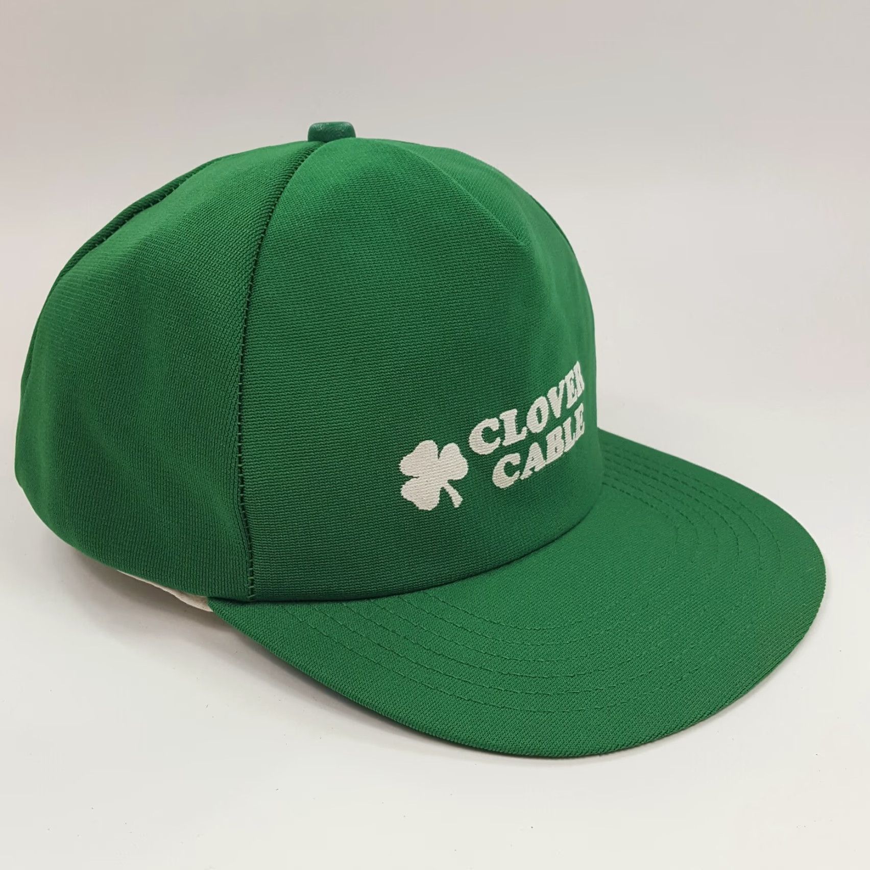 Vintage VINTAGE Jacobson Green Trucker Hat Men Adjustable 80s Lucky USA Made Cap Size ONE SIZE - 2 Thumbnail
