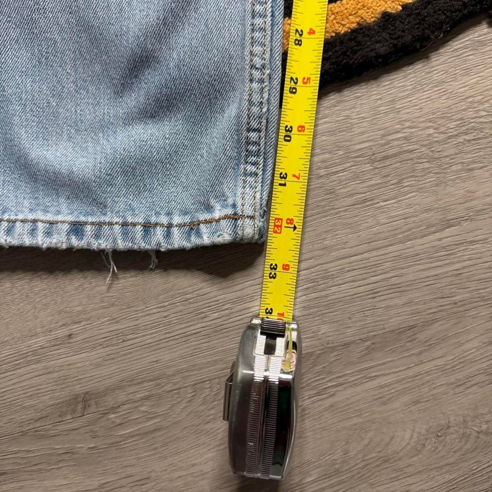 Levi's × Vintage Vintage Y2K Levi’s Strauss 505 Straight Fit Denim Jeans Size US 33 - 5 Thumbnail