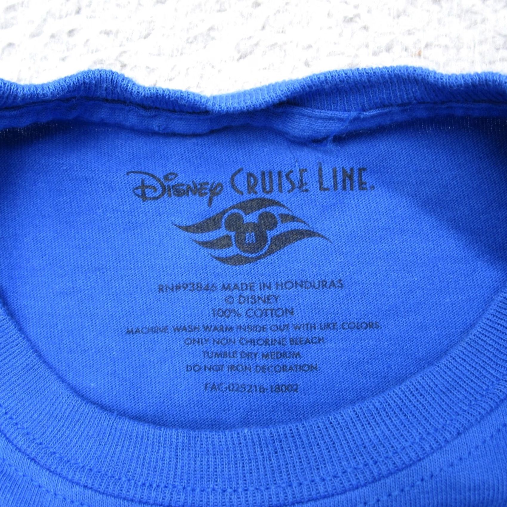 Disney Disney Shirt Mens Medium Blue Mickey Bahamas Disney Cruz Line Crew Short Sleeve Size US M / EU 48-50 / 2 - 6 Thumbnail