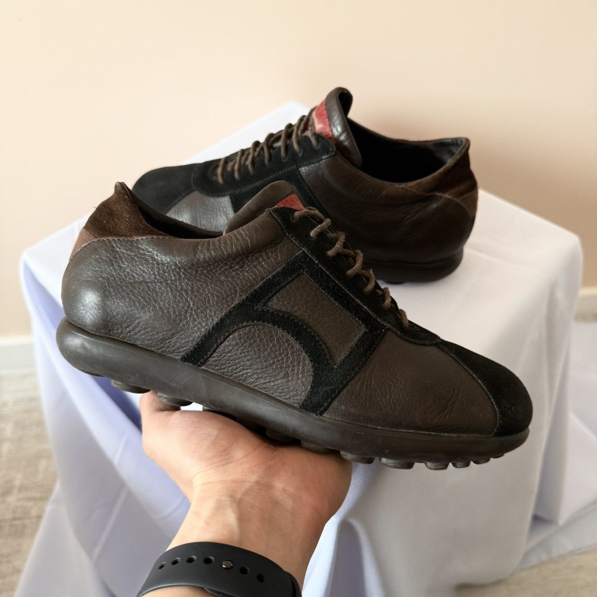 Dirk Bikkembergs Camper Pelotas Boxing Biker Y2K Sneakers Boots Kostadinov Size US 6 / EU 39 - 5 Thumbnail