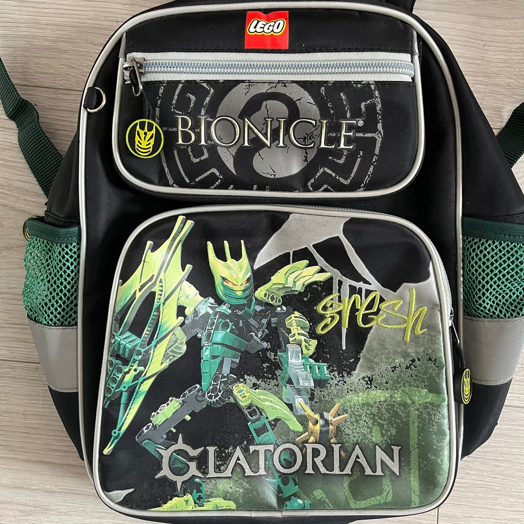LEGO Lego Bionicle 2010 Glatorian Gresh Backpack Size ONE SIZE - 3 Thumbnail