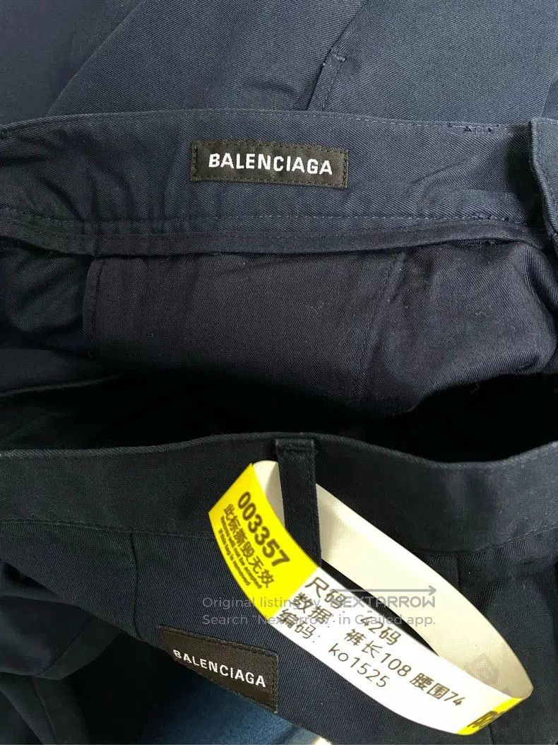 Other Balenciaga Wide Leg Denim Pants Size 42 . Size US 42 / EU 58 - 4 Thumbnail