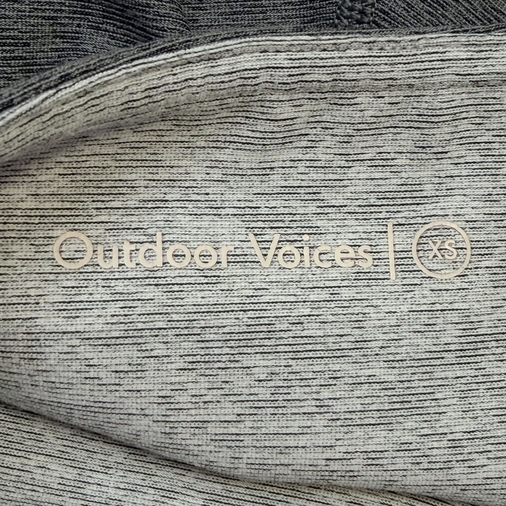 Outdoor Voices Outdoor Voices Leggings Womens XS Gray Colorblock High Rise Yoga Full Length Size 26" / US 2 / IT 38 - 6 Thumbnail