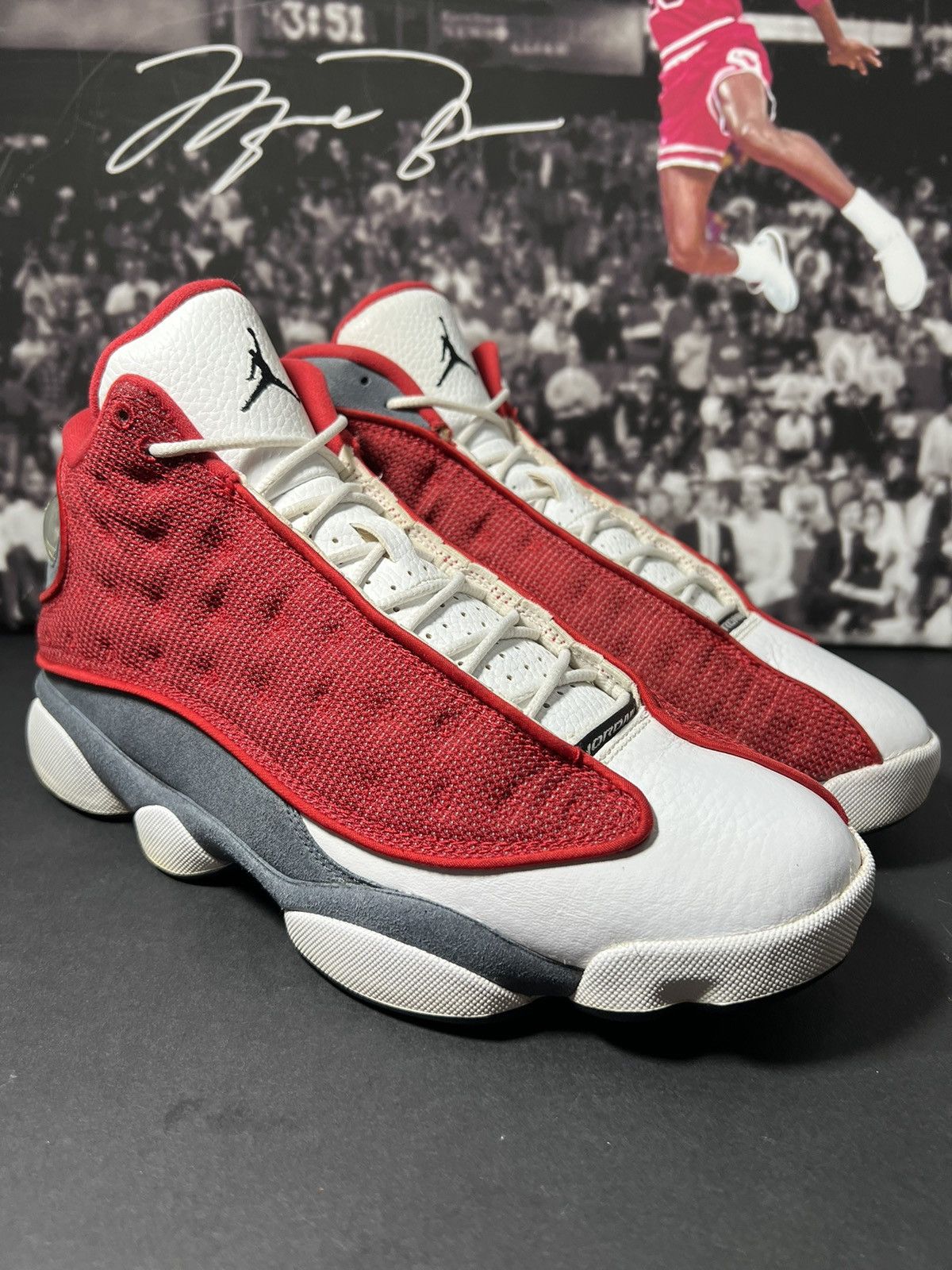 Jordan Brand Nike Air Jordan 13 Retro Red Flint 2021 DJ5982-600 Size US 9 / EU 42 - 5 Thumbnail