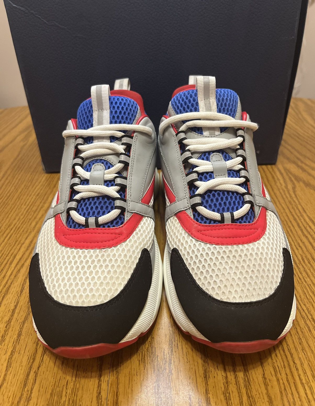 Dior Dior B22 Sneaker Red/Blue Size US 10 / EU 43 - 2 Thumbnail