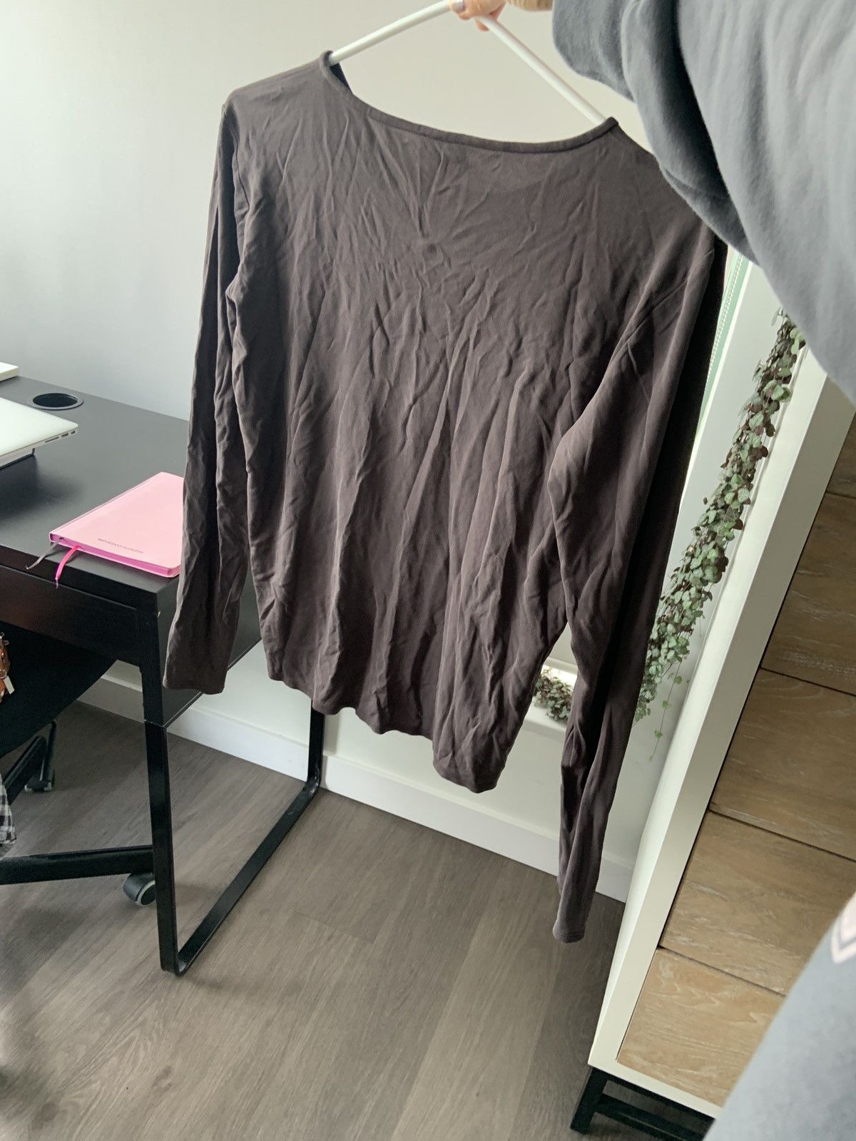 Eileen Fisher Eileen Fisher brown silk top Size M / US 6-8 / IT 42-44 - 5 Thumbnail