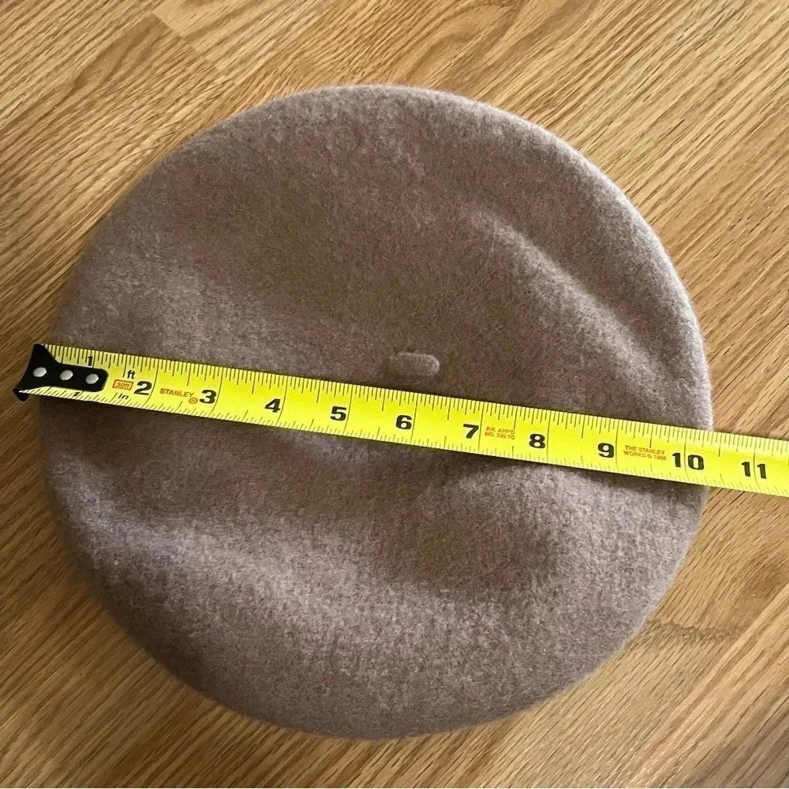Merona Merona 100% Wool Beret Camel Beige Tan Size ONE SIZE - 4 Thumbnail