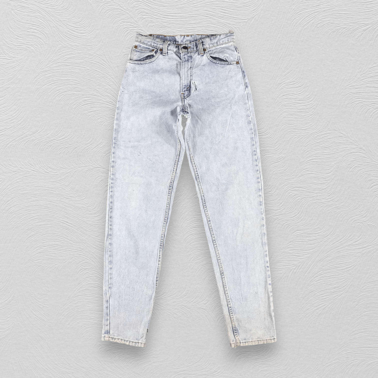 Levi's Vintage 90s Levi's 550 Jeans Distress Light wash Denim KJ899 Size US 29 - 1 Thumbnail
