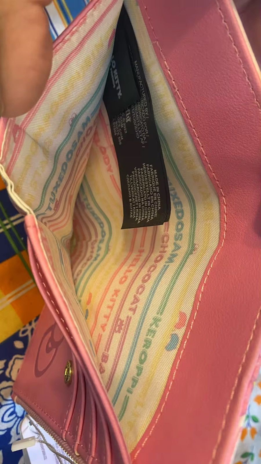 Japanese Brand × Vintage Sanrio Hello Kitty Purse Pink Wallet Size ONE SIZE - 5 Thumbnail