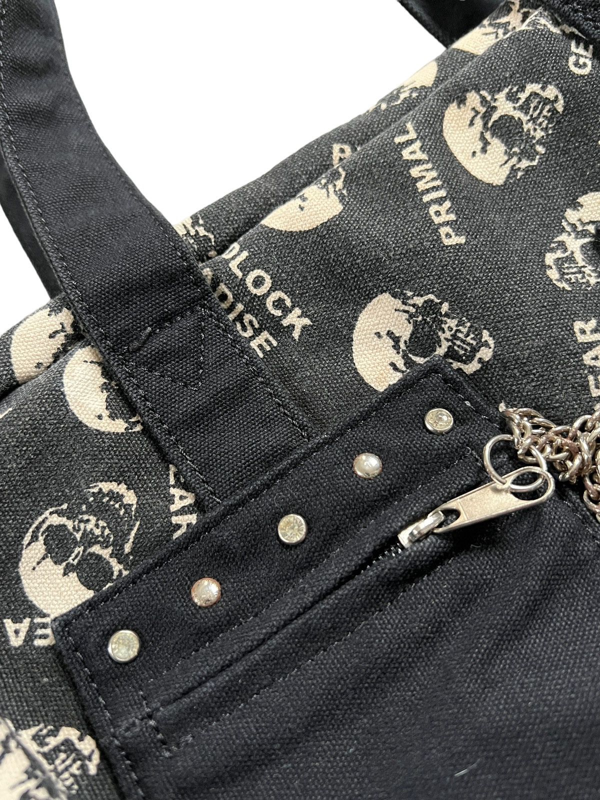 Japanese Brand Skull Punk Chain Shoulder Bag Japanese Brand Size ONE SIZE - 17 Thumbnail