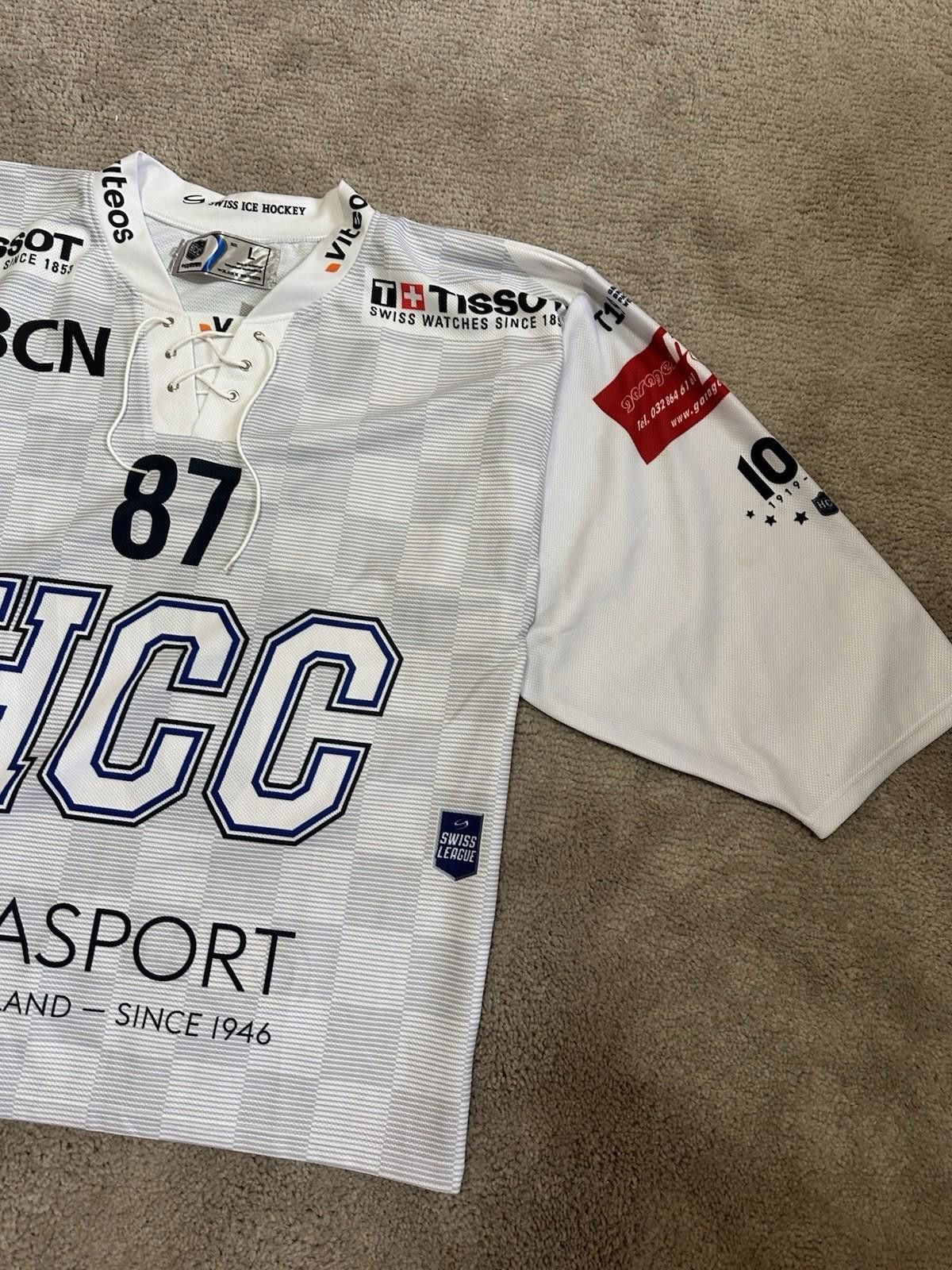 Other HC LA CHAUX DE FONDS HOCKEY SHIRT JERSEY OCHSNER #Schnegg Size US L / EU 52-54 / 3 - 4 Thumbnail