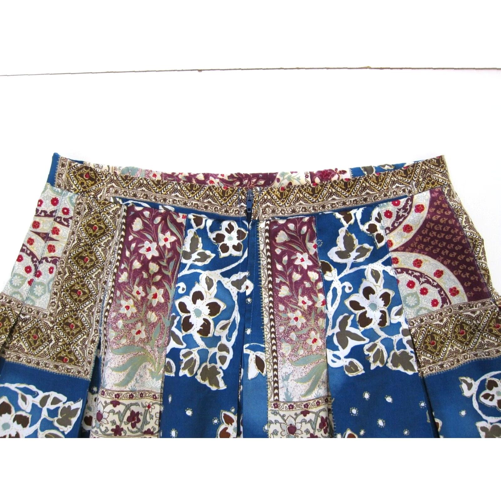 Pinko VINTAGE Lily's Of Beverly Hills Pink Blue Floral Short Mini Tennis Skirt Size 12 Size 28" / US 6 / IT 42 - 5 Thumbnail