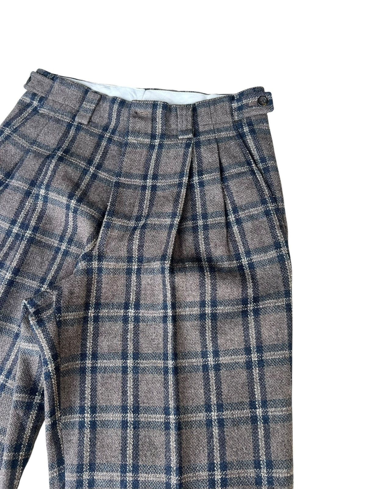PPFM Vintage 90s PPFM Japan Thick Wool Baggy Work Trouser Pant Size US 31 - 11 Thumbnail