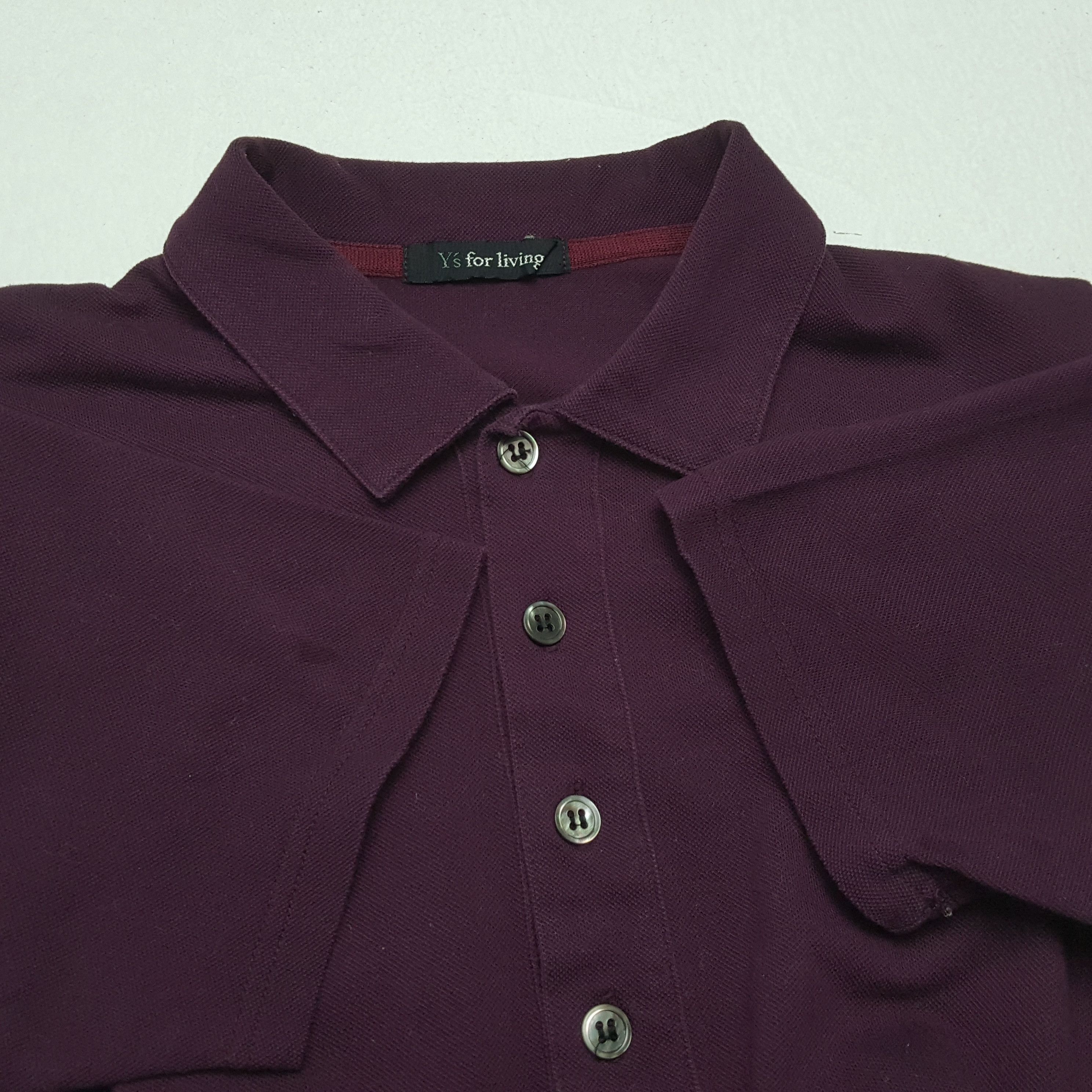Vintage × Y's × Yohji Yamamoto Vintage Y'S FOR LIVING by YOHJI YAMAMTO Designer Polos Size S / US 4 / IT 40 - 6 Thumbnail