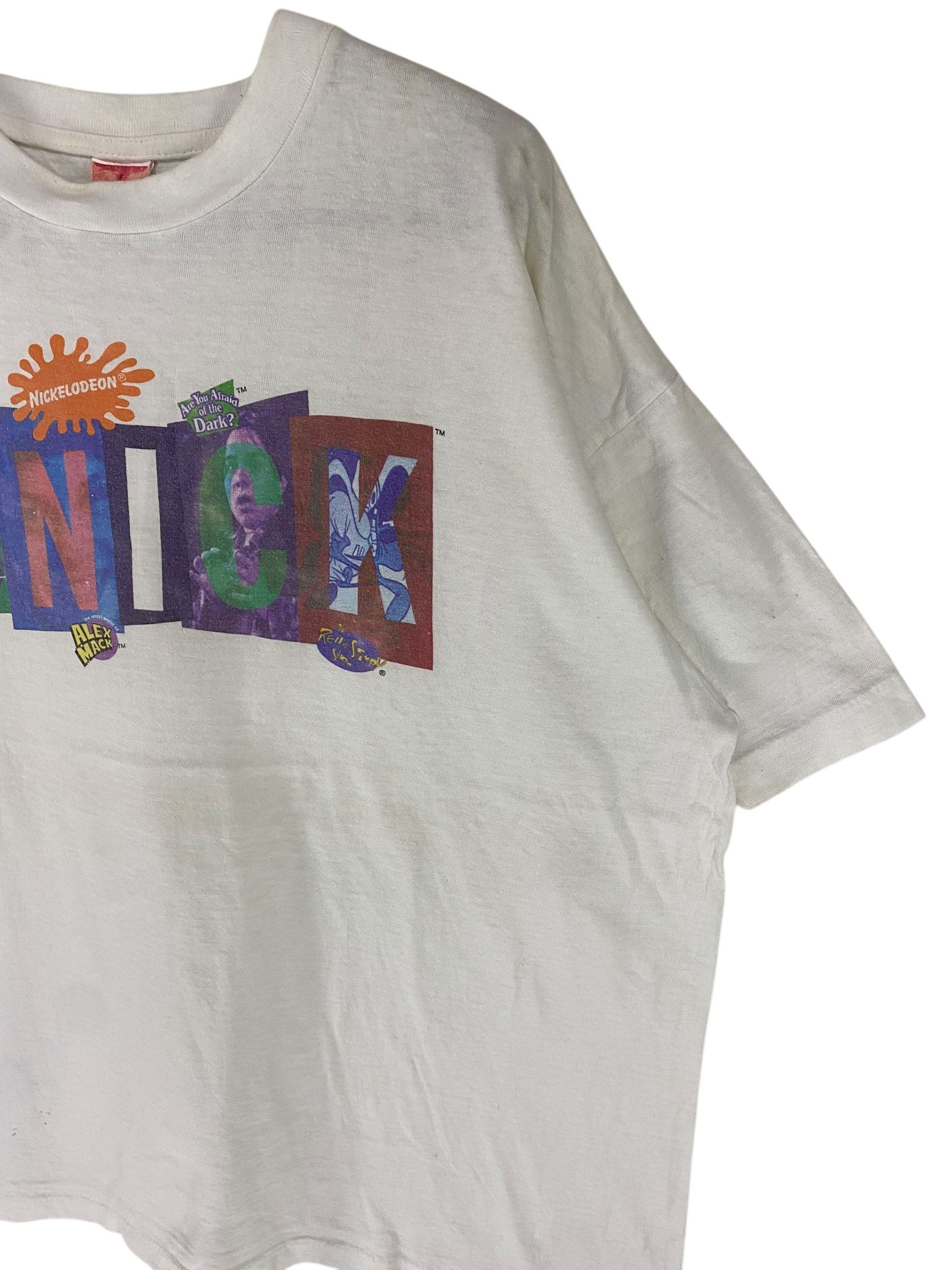 Cartoon Network × Nickelodeon × Vintage 90s Nickelodeon Snick shirt Size US XL / EU 56 / 4 - 4 Thumbnail