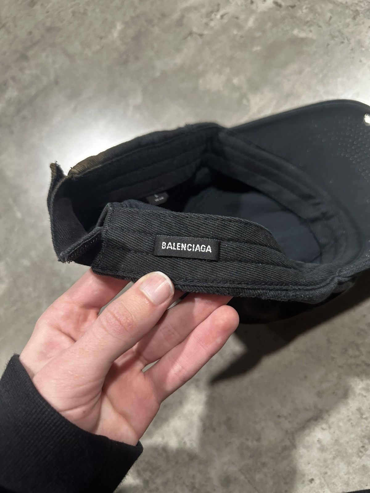 Balenciaga balenciaga destroyed mode cap Size ONE SIZE - 5 Thumbnail