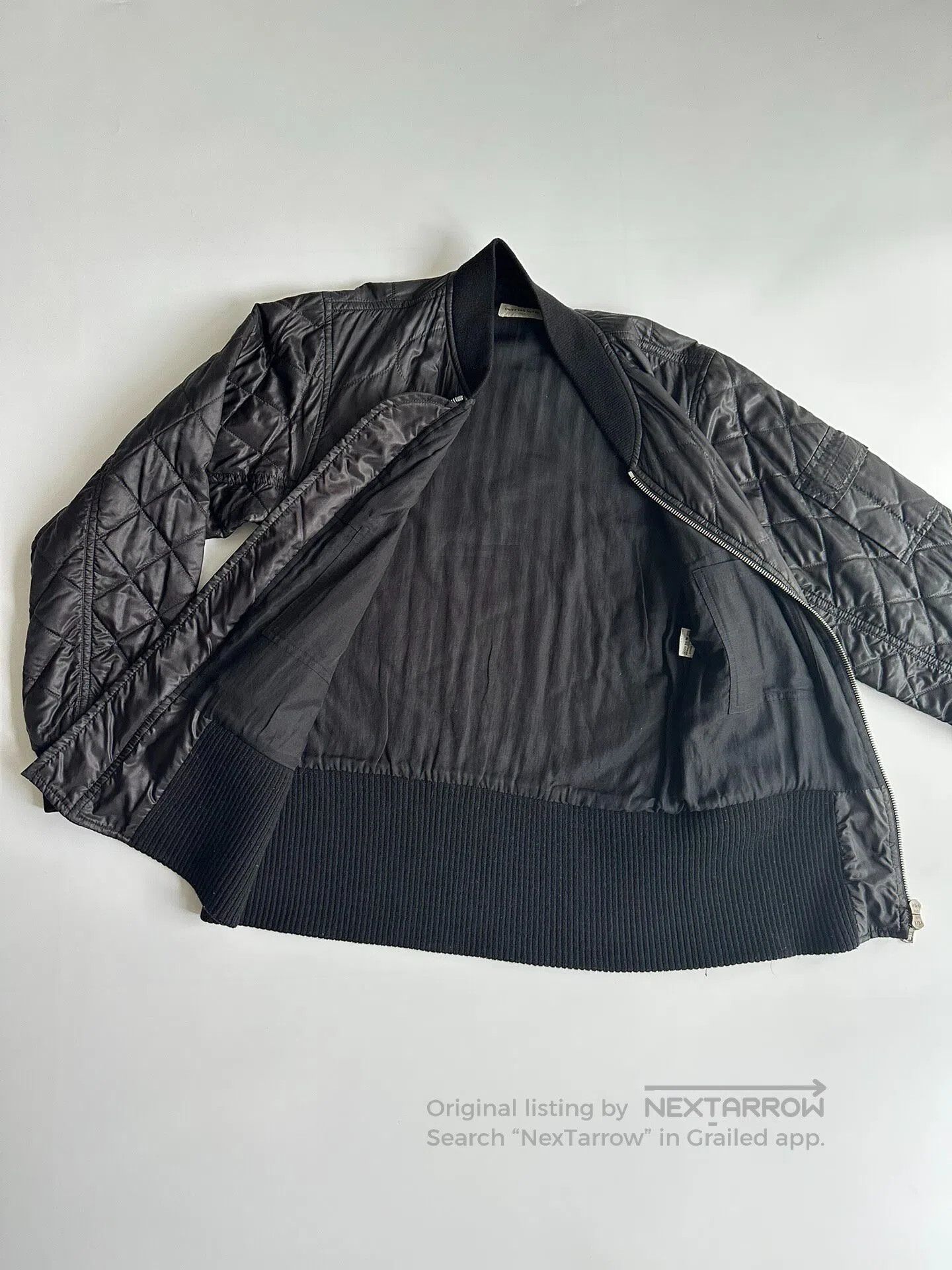 Dries Van Noten DRIES VAN NOTEN 07AW Long Threaded Lower Tail BOMBER| Size US S / EU 44-46 / 1 - 3 Thumbnail