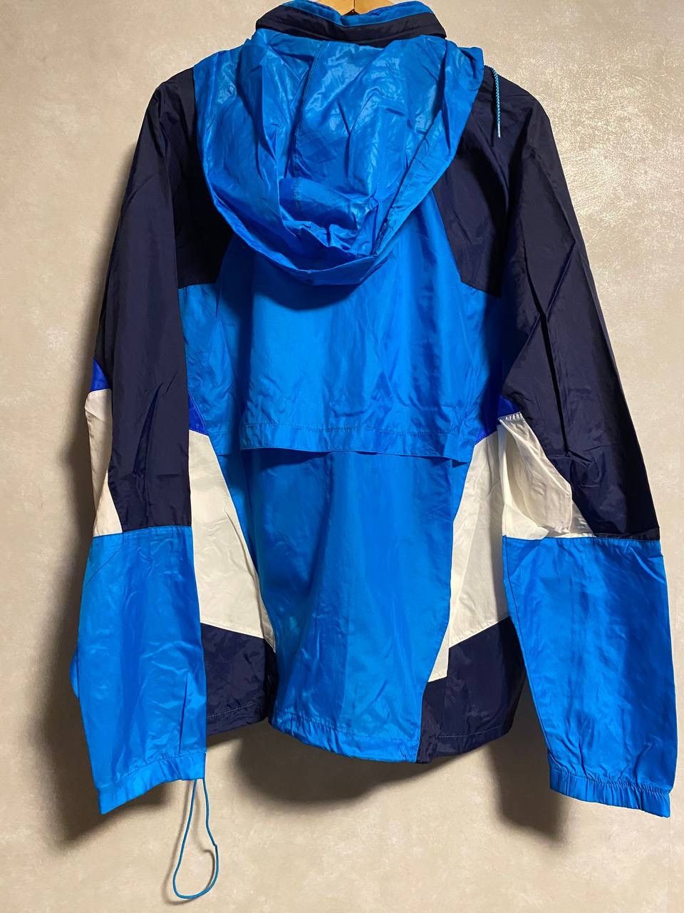 Nike × Vintage Vintage 90s Nike Spellout Windbreaker Jacket XL Size US XL / EU 56 / 4 - 3 Thumbnail