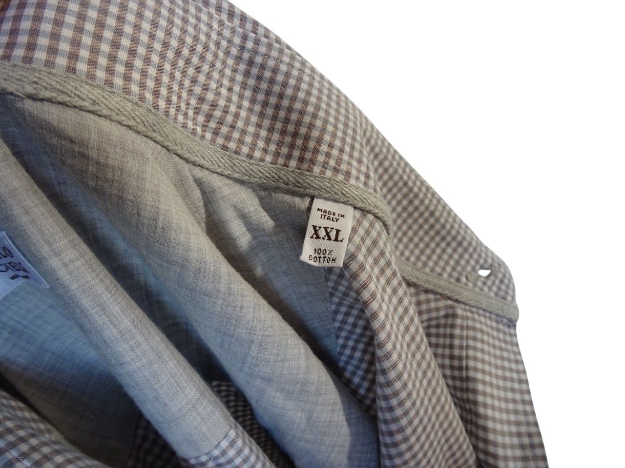 Brunello Cucinelli BRUNELLO CUCINELLI GINGHAM PLAID COTTON SHIRT Size US XXL / EU 58 / 5 - 5 Thumbnail