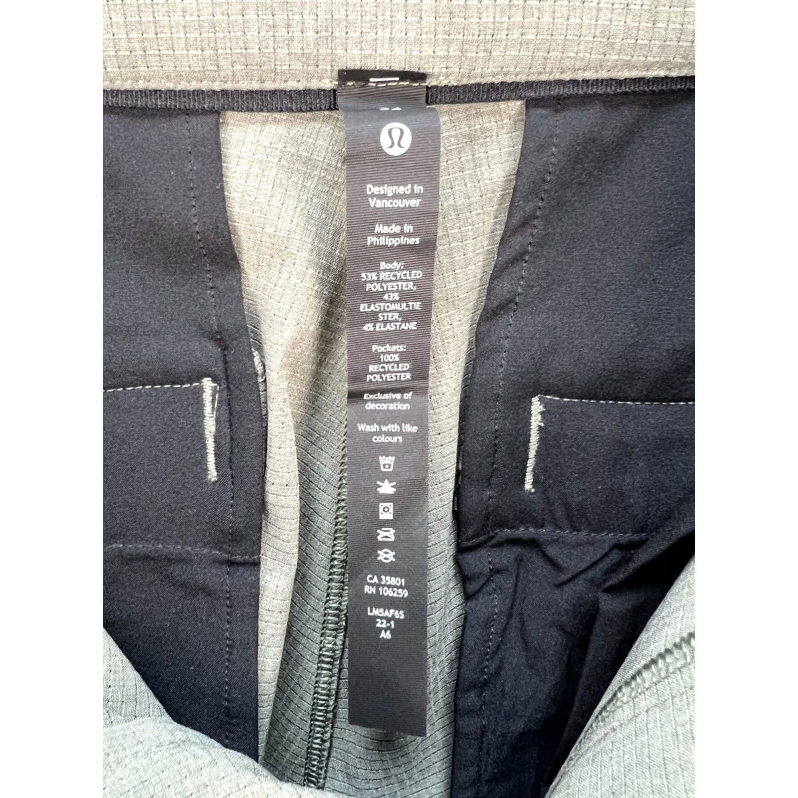 Lululemon Lululemon Commission Slim Fit Pants Green Mens Size 32 Size US 32 / EU 48 - 7 Thumbnail