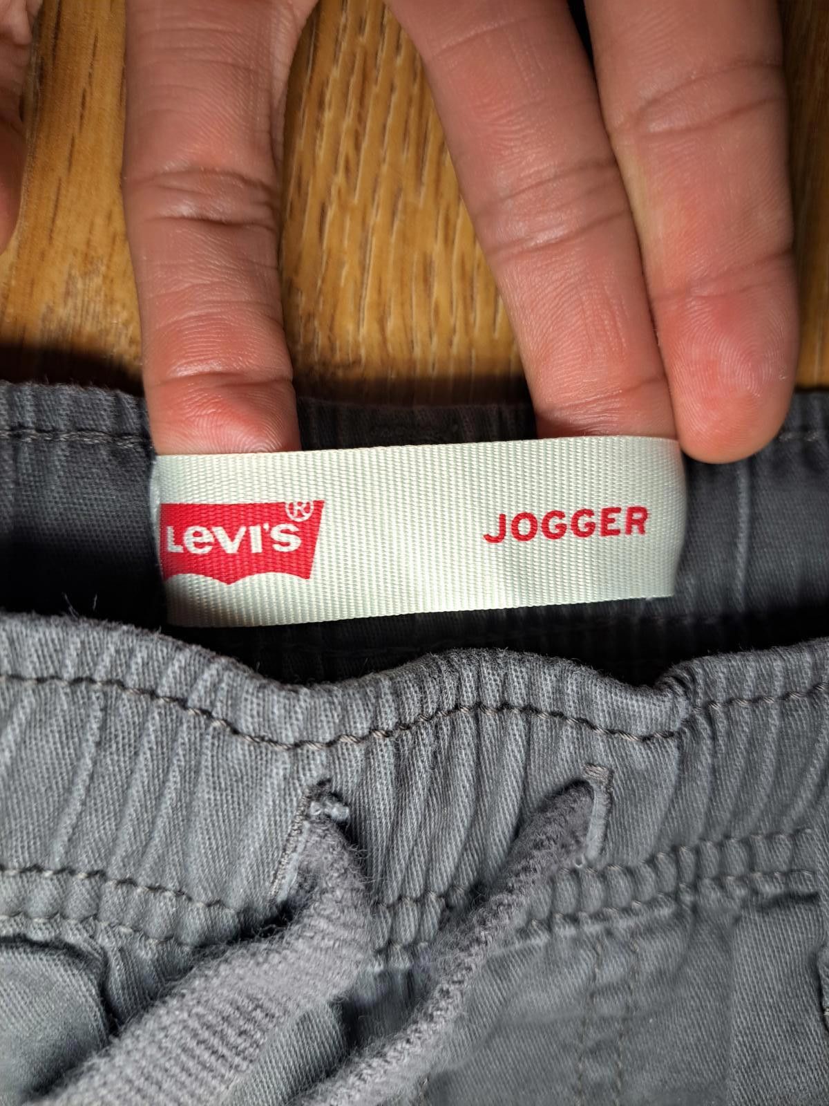Levi's Levis Jogger Pants Kids Unisex Small 8-10 Years Gray Size US 26 / EU 42 - 2 Thumbnail