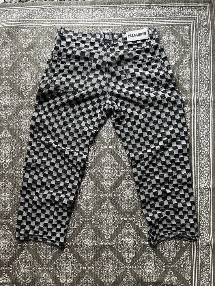Pleasures Pleasures Curfew Checker Work Pants Size US 32 / EU 48 - 6 Thumbnail