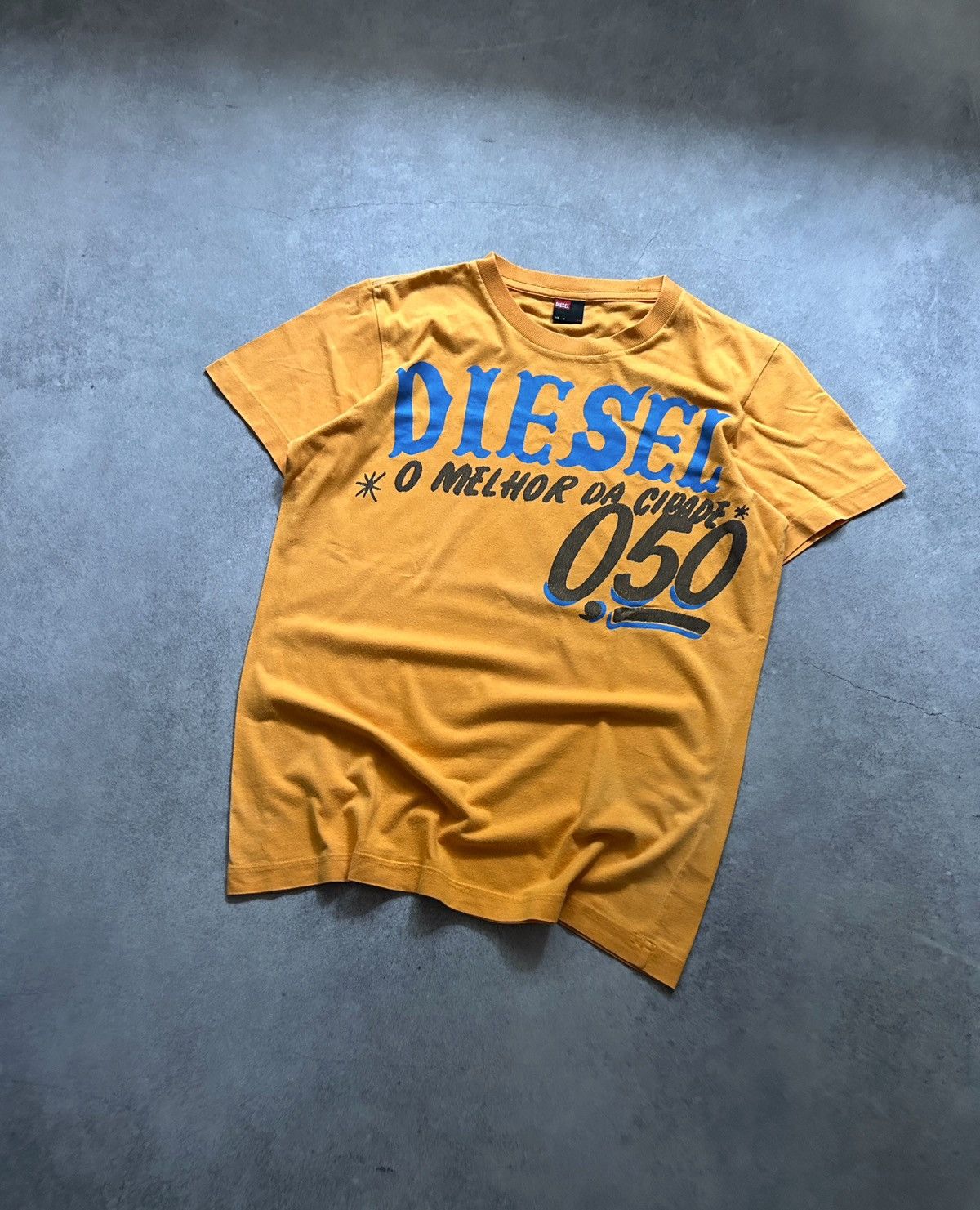 Diesel Vintage Diesel Y2k big logo shirts mens Size US S / EU 44-46 / 1 - 1 Thumbnail
