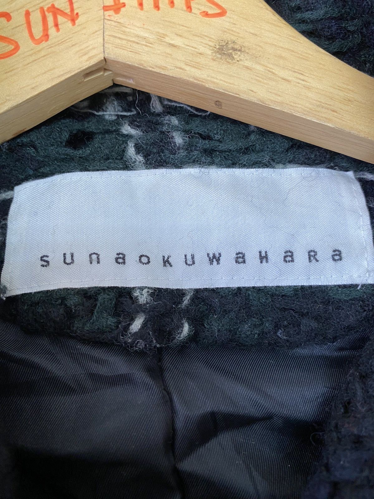 Japanese Brand × Sunao Kuwahara × Vintage Vtg sunaokuwahara Knitted Gothic Jacket Size M / US 6-8 / IT 42-44 - 10 Thumbnail
