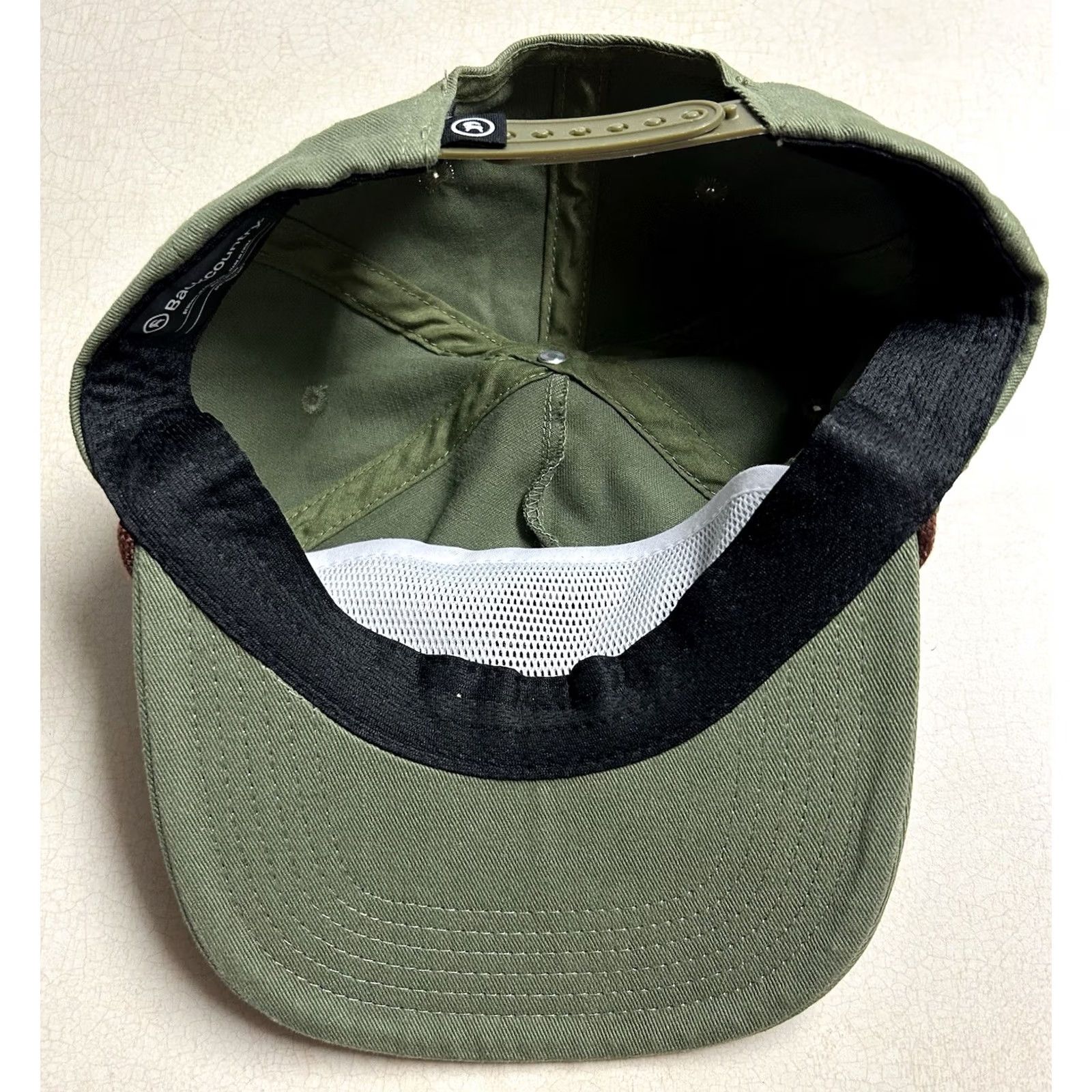 Vintage VINTAGE Backcountry Gear And Apparel SnapBack Rope Hat Fly Fishing Adventure Hat Unisex Adults One Size Green Snapback Fish Hat Womens? Size ONE SIZE - 7 Thumbnail