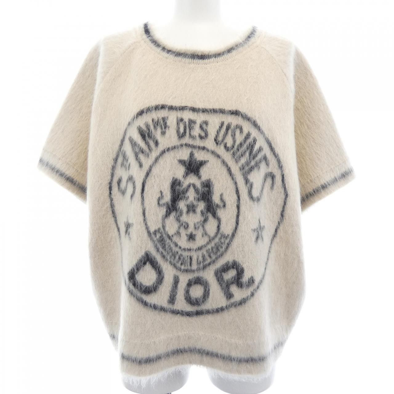 Dior Dior Christian Dior L'UNION FAIT FORCE Cashmere Blend Knitwear Textile Tops 244S41AM410 DUTY FREE for USA Size ONE SIZE - 1 Thumbnail