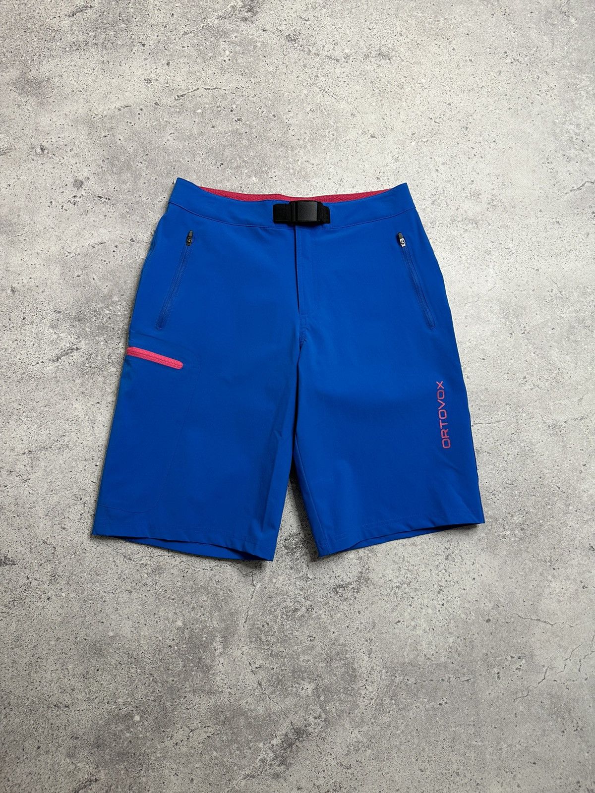 ORTOVOX Ortovox Outdoor Merino Inside Hiking Blue With A Belt Shorts Size 22" - 1 Thumbnail
