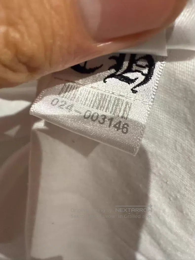Chrome Hearts CHROME HEARTS Size L Pink vertical letter pattern long-slee Size US L / EU 52-54 / 3 - 7 Thumbnail