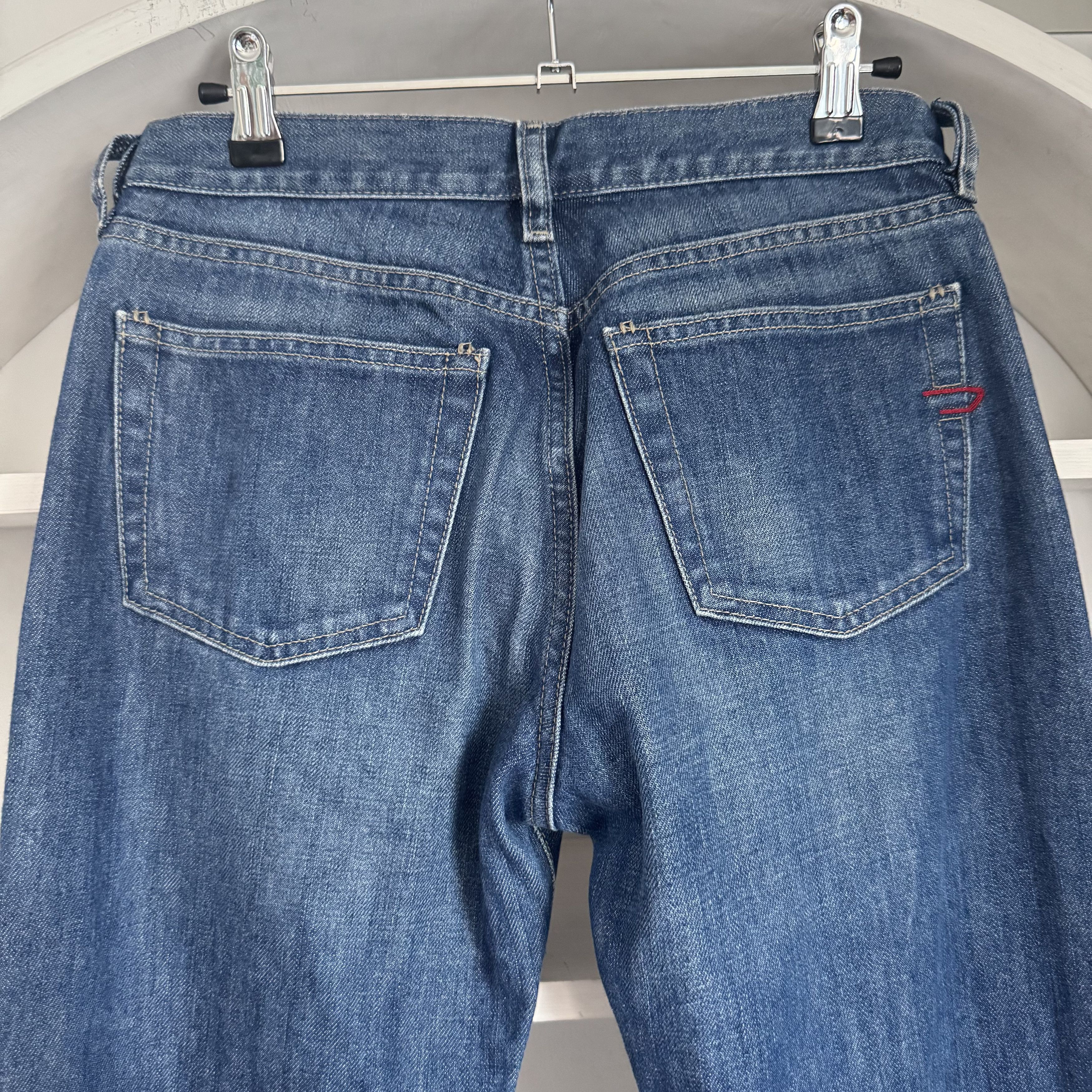 Diesel Women's DIESEL Vintage Bootcut Wide Low Rise Jeans Size 27 Size 27" / US 4 / IT 40 - 7 Thumbnail